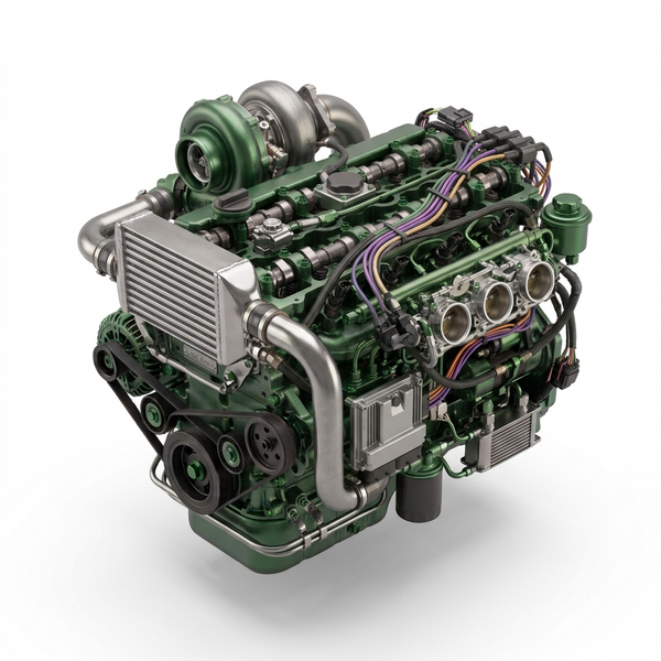 Moteur Peugeot 206+ – 0135EC – Occasion