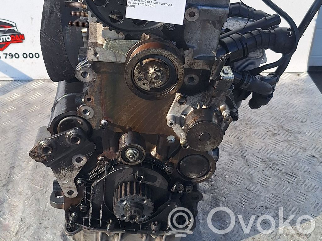 Moteur CRB 2.0 Diesel VOLKSWAGEN Golf VII – Occasion Complet Garanti