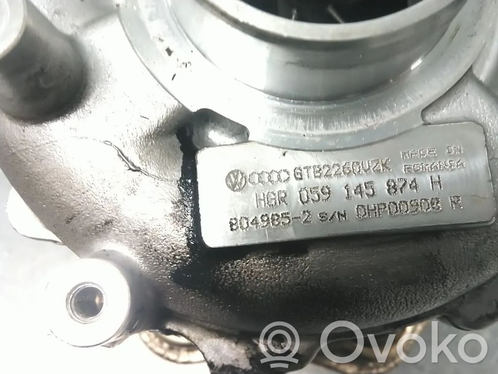 Turbocompresseur Audi A4 S4 B8 8K 3L Diesel – 059145874H – Occasion