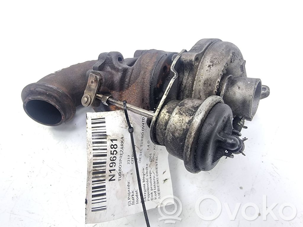 Turbocompresseur Citroen C3 1.4L Diesel – KP35 487599 – Occasion