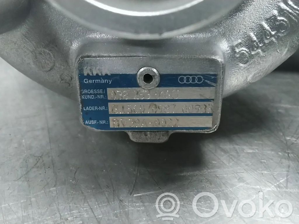 Turbocompresseur Audi A3 S3 8P 1.9L Diesel – 038253014G – Occasion