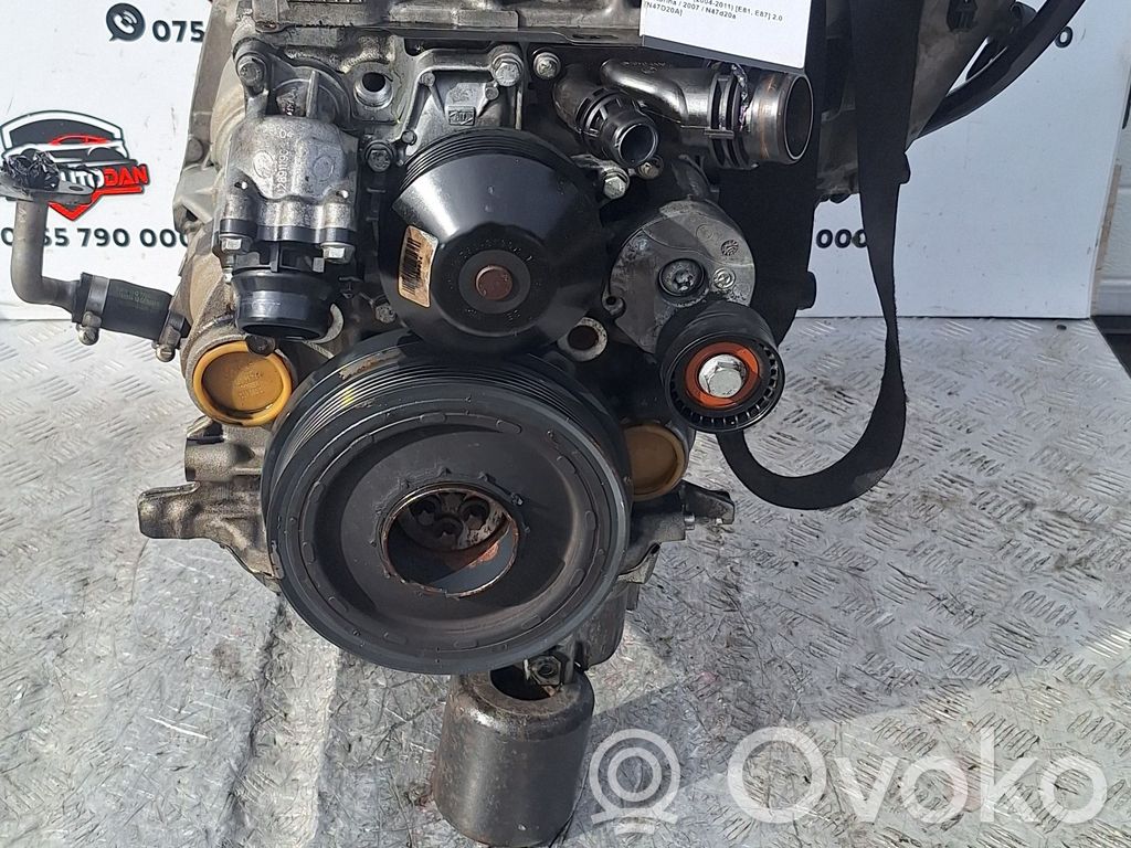 Moteur N47D20A 2.0 Diesel BMW 1 E81 E87 – Occasion Complet Garanti