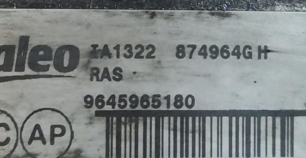 Turbocompresseur Citroen Xsara Picasso – 9645965180 – Occasion