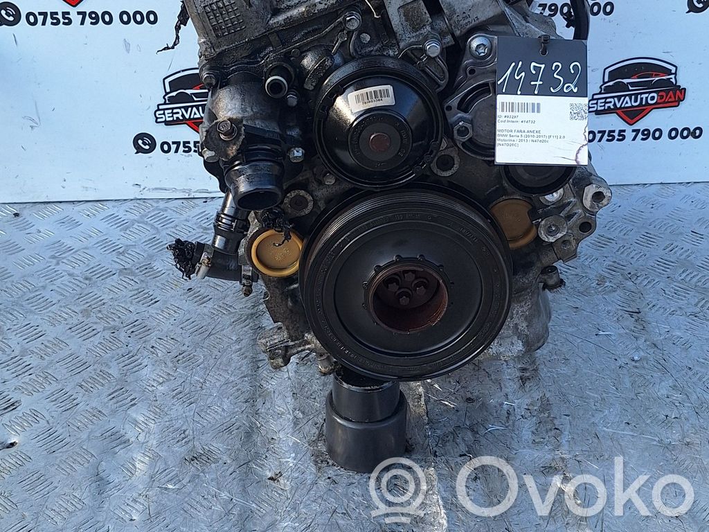 Moteur N47D20C 2.0 Diesel BMW 5 F10 F11 – Occasion Complet Garanti