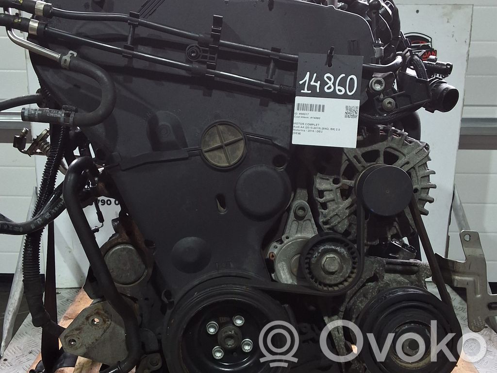Moteur DEU 2.0 Diesel AUDI A4 S4 B9 – Occasion Complet Garanti