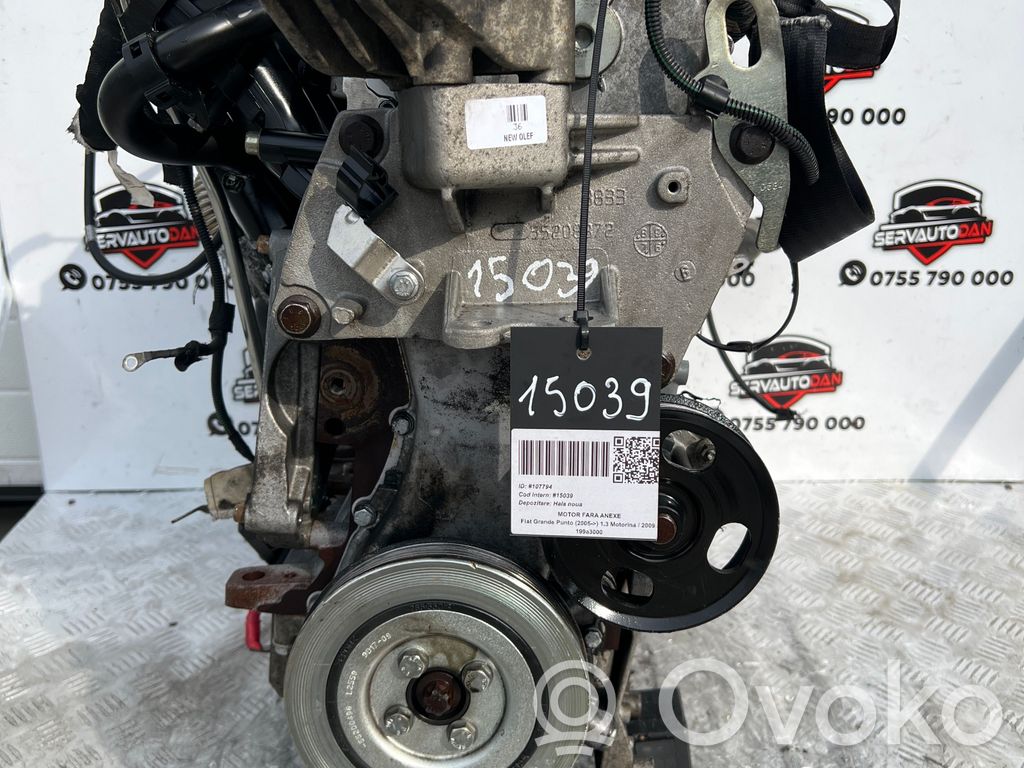 Moteur 199A3000 1.3 Diesel FIAT Grande Punto – Occasion Complet Garanti